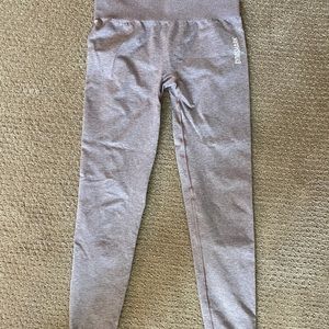 Gymshark adapt marl leggings in light purple